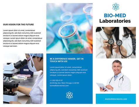 Science Pamphlet Template